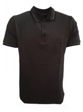 Rey Polo Erkek Basic Polo Yaka Kısa Kol T-shirt R01175 - Açık Kahverengi - XL - 1