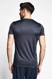 Lescon Erkek Kısa Kol T-shirt 21S-1221-21B - 21S-1221-21B - Antrasit - XL - 4