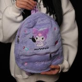 Sanrio Kawai Karrakterleri Hello Kitty -Melody -Kuromi Peluş Sırt Çantası - 1