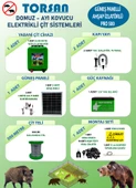 TORSAN GÜNEŞ PANELLİ PRO 500 Elektrikli Çit Sistemi ( Domuz - Ayı Kovucu ) 500MT - 1