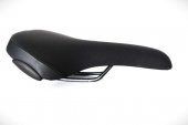 Selle Royal SELE MILO PLUS KUTUSUZ SİYAH , SOFT TOUCH , ÇELİK RAY , KELEPÇESİZ - SİYAH - 1