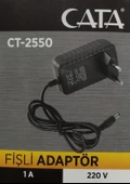 Cata 12 Volt 1 Amper Fişli Adaptör Ct-2550 - 1