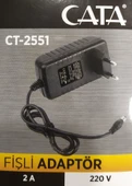 Cata 12 Volt 2 Amper Fişli Adaptör Ct-2551 - 1