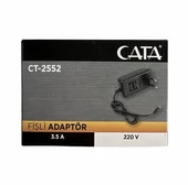 Cata 12 Volt 3.5 Amper Fişli Adaptör Ct-2552 - 1