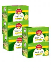 YEŞİLÇAY LİMONLU 20 SÜZEN POŞET (30 gr), 5 ADET - 1