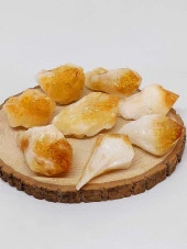 Sitrin Taşı Doğal Ham Kütle Parça Piramit Uçlu - 3