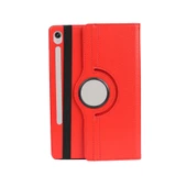 Samsung Galaxy Tab S9 FE 10.9inç X510 X516 Kılıf 360 Dönebilen Standlı Case - 9