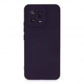 Xiaomi Mi 13 Kılıf Nano içi Kadife  Silikon  Kırmızı - 5