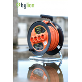 BYLİON Seyyar Makaralı Uzatma Kablosu 3x2.5mm (30 METRE) Bakır Kablo - 7