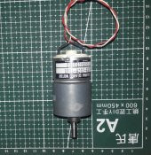 Sayama Geared Motor DC 24V 35 RPM (Çap 37mm) RB-35CM Torklu Redüktörlü Motor thumbnail 4