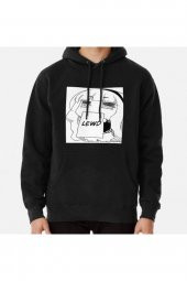 Lewd Anime girl Baskılı Kapşonlu Sweatshirt Hoodie - 1