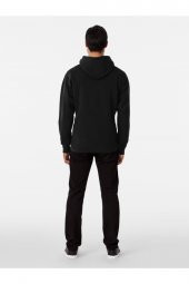 Anime girl stuck in the wall Baskılı Kapşonlu Sweatshirt Hoodie thumbnail 2