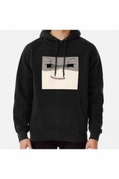Anime Smug Face Baskılı Kapşonlu Sweatshirt Hoodie - 1
