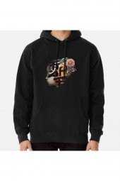 Anime japanese Chibi Designer has Flowers Spring Baskılı Kapşonlu Sweatshirt Hoodie - 1