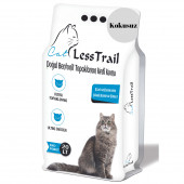 Less Trail 20 Lt Ince Tane Kokusuz Naturel Beyaz Bentonit Kedi Kumu - 1