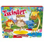 Twister Junior Oyunu, Hayvan Macerası 2 Taraflı Mat, 2 Oyun 1 Arada - 1
