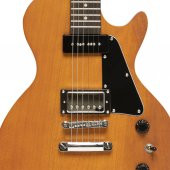 STAGG LES POUL ELEKTRO GİTAR NATUREL SEL-HB90VYL thumbnail 3