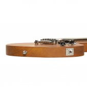 STAGG LES POUL ELEKTRO GİTAR NATUREL SEL-HB90VYL thumbnail 6