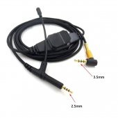 JBL E30 E55BT AKG Y40 Y50 BT Uyumlu Mikrofonlu Kulaklık Kablosu - 2