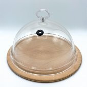 Slainte Fümeleme Ahşap Fanus 21cm - 1
