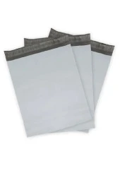 Cepsiz Orta Boy Kargo Poşeti 30x37+5 cm - 200 Adet (40+40=80 Mikron) - 2