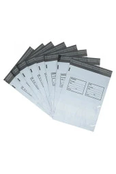 Cepli Küçük Boy Kargo Poşeti 24x30+5 cm - 200 Adet (40+40=80 Mikron) - 2