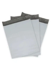 Cepsiz Küçük Boy Kargo Poşeti 24x30+5 cm - 100 Adet (40+40=80 Mikron) - 2