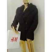 H&M KÜRKLÜ KISA PALTO/KABAN - 3