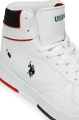 U.S Polo Assn. ANDREI HI 3PR Erkek Sneaker Ayakkabı Beyaz 40-45 - 7