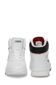 U.S Polo Assn. ANDREI HI 3PR Erkek Sneaker Ayakkabı Beyaz 40-45 - 5