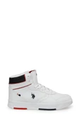 U.S Polo Assn. ANDREI HI 3PR Erkek Sneaker Ayakkabı Beyaz 40-45 - 1