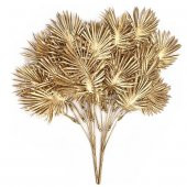 Palmiye Yapay Yaprak Gold 90 cm 3 Dallı - 4