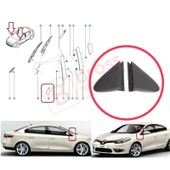 Renault Megane MK3 Fluence için Yan Ayna Köşe Plastiği Bakaliti Seti 638750012R 638740012R - 1