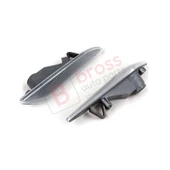 Fiat Egea Tipo 356 Alfa 147 156 Lancia Delta Ypsilon 3 İçin Beyaz Yan Çamurluk Sinyali SAĞ VE SOL 60686516 60686517 thumbnail 5