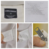 CONVERSE BEYAZ ŞİŞME MONT - 8