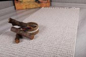 Orkide Home Dekoratif Bej Otantik Dokuma Halı - 7