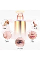 ŞARJLI Yüz Kaş Epilatör Kıl Kaş Bıyık Tüy Alma Aleti Epilasyon Traş Makinesi Şarjlı Model - 3