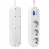 Vea VE-VEGA103 A Class 3'Lü Anahtarlı 1.5 Metre Akım Korumalı Priz - 2