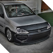 Opel Corsa C 2000-2006 Uyumlu Üniversal Laguna Lip Esnek Ön Lip 2 Parça Tampon Altı Dil Karlık Ön Ek - 4