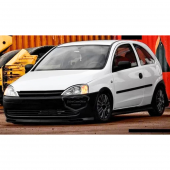 Opel Corsa C 2000-2006 Uyumlu Üniversal Laguna Lip Esnek Ön Lip 2 Parça Tampon Altı Dil Karlık Ön Ek - 8