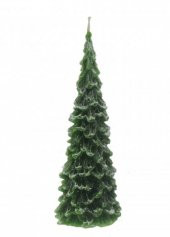 Yılbaşı Temalı Çam Ağacı Dekoratif Mum 14 cm - 2