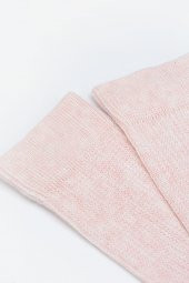 Pembe Vertical Stripes Havlu Çorap thumbnail 2