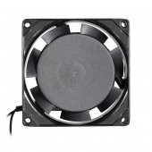 Powermaster PM-21379 90X90x25mm 9X9 Metal Kasa Plastik Pervane AC220 Volt Fan thumbnail 1
