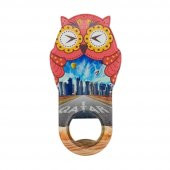 Katar Temalı Baykuş Magnet Kapak Açacak thumbnail 1