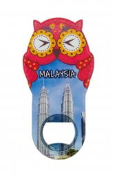 Malezya Temalı Baykuş Magnet Kapak Açacak thumbnail 3