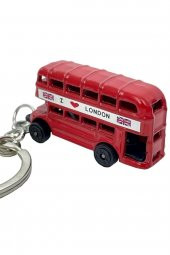 Metal Anahtarlık Londra Otobüs London Bus thumbnail 7
