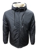 Mtn M01396 Erkek İçi Kürklü Fermuarlı Kapüşonlu Mont thumbnail 1