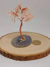 Pembe Kuvars Taşı Hayat Ağacı thumbnail 1