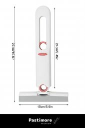 Premium Taşınabilir Mini Tezgah Banyo Mutfak Çekpas Lavabo Çekpası Süngerli Cam Silme Çekpası - 3