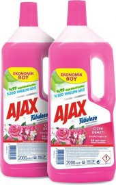 Ajax Fabuloso Yüzey Temizleyici Çiçek Demeti 2X2000 ml - 1